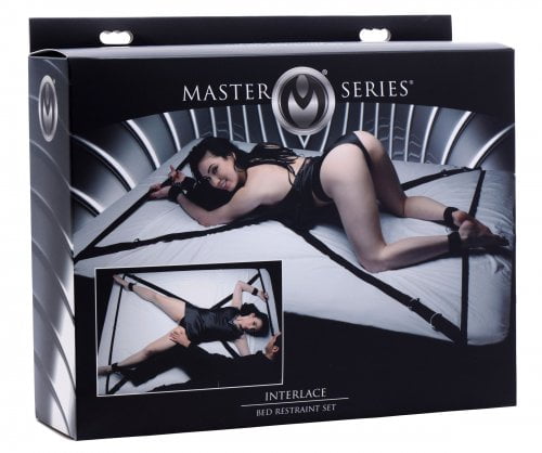 Master Series Interlace Bed Restraint Set