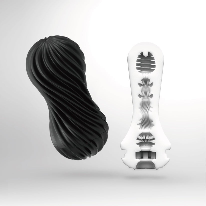 Tenga Flex Stroker - Rocky Black