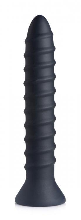 XR Brands Master Series Power Screw 10X Spiral Silicone Vibrator