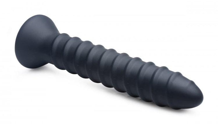 XR Brands Master Series Power Screw 10X Spiral Silicone Vibrator