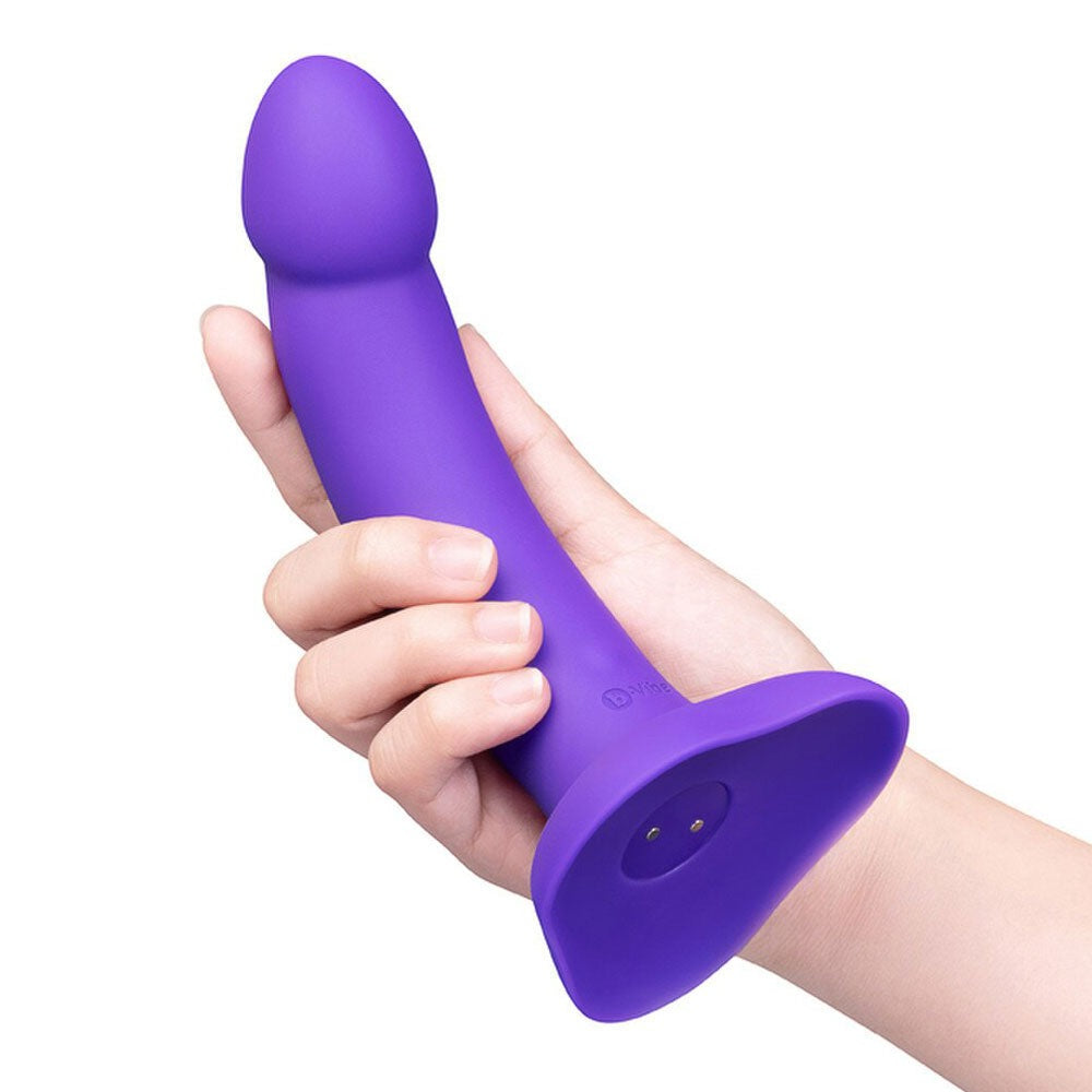 b-Vibe Vibrating 6.5" Curved Strap-On Kit - Strap-On - Australia - Sexy Devil