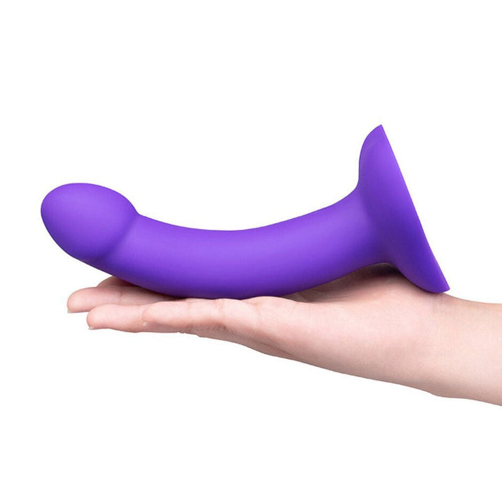 b-Vibe Vibrating 6.5" Curved Strap-On Kit - Strap-On - Australia - Sexy Devil