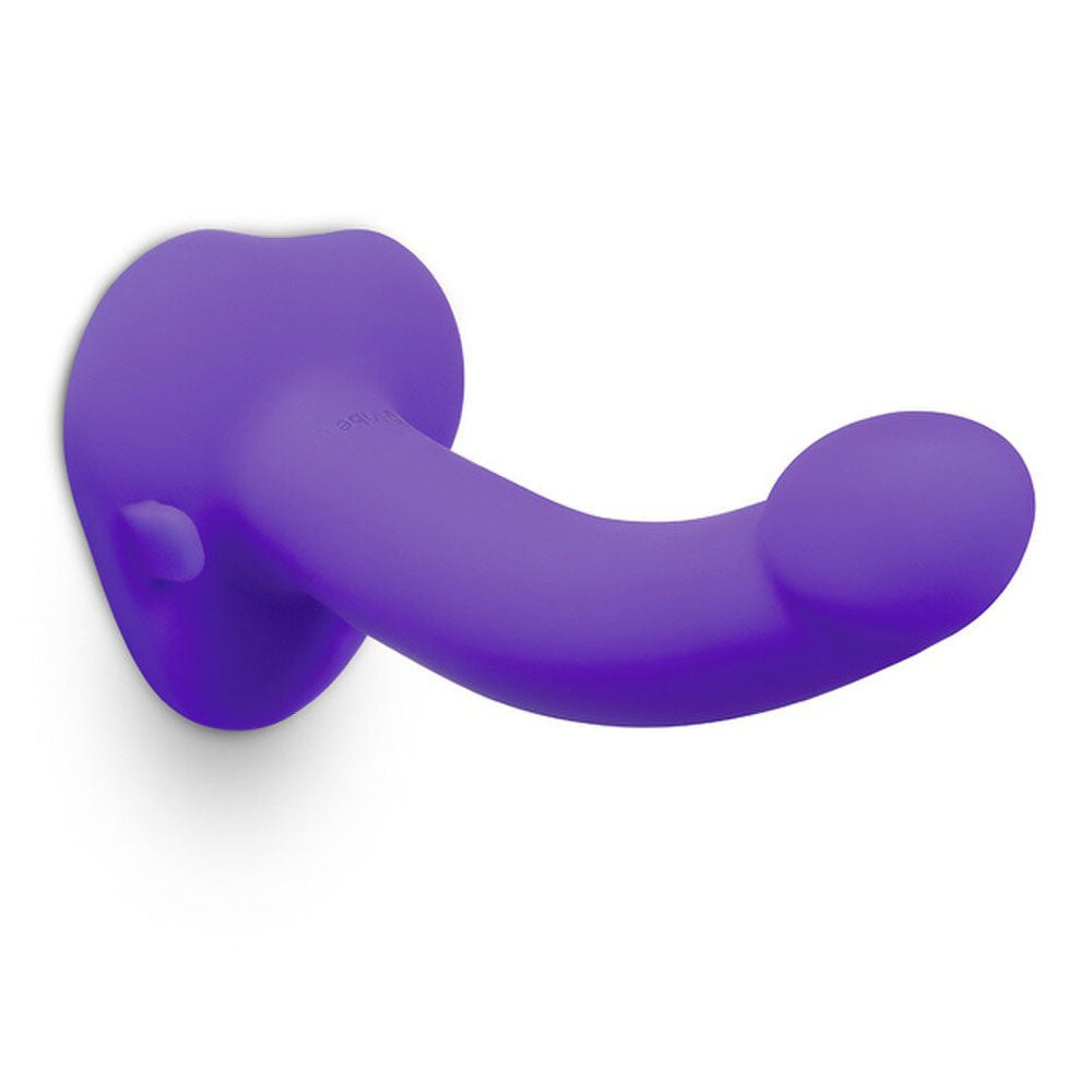 b-Vibe Vibrating 6.5" Curved Strap-On Kit - Strap-On - Australia - Sexy Devil