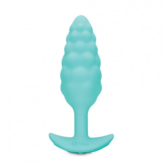 b-Vibe Bump Textured Vibrating Anal Plug - Mint