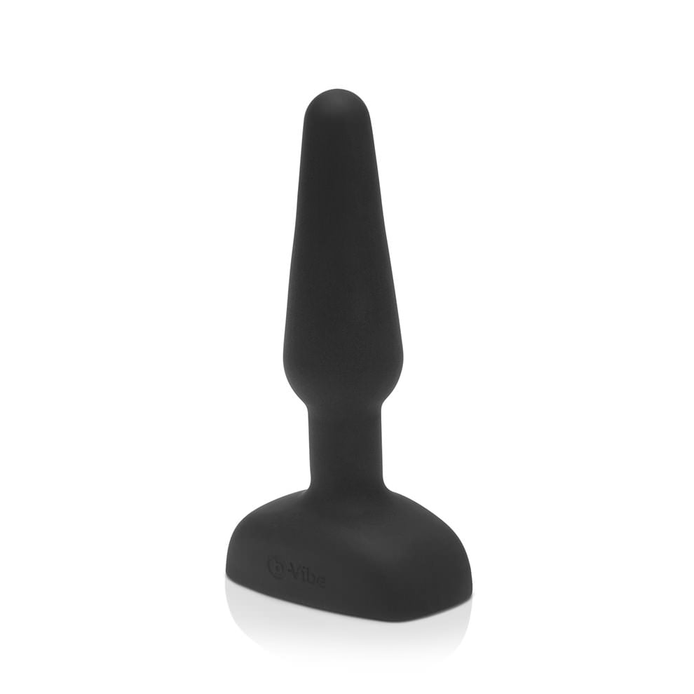 b-Vibe Trio Butt Plug with Remote - Black