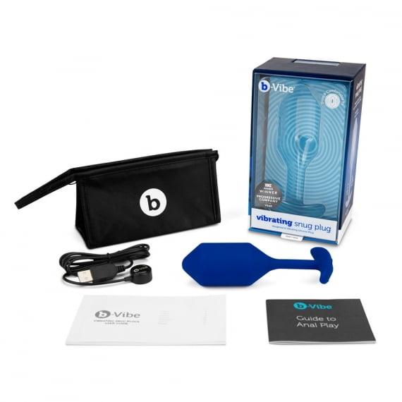 b-Vibe Rechargeable Vibrating XL Snug Plug - Butt Plug - Australia - Sexy Devil