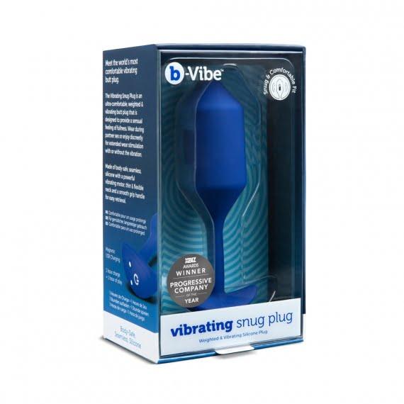 b-Vibe Rechargeable Vibrating XL Snug Plug - Butt Plug - Australia - Sexy Devil