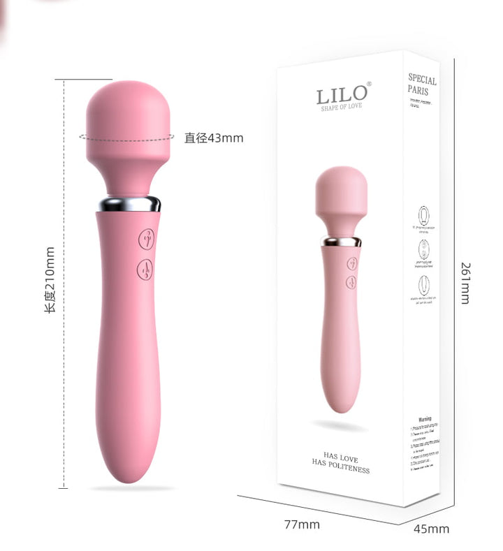 Lilo Rechargeable Double Ended Massaging Vibrator