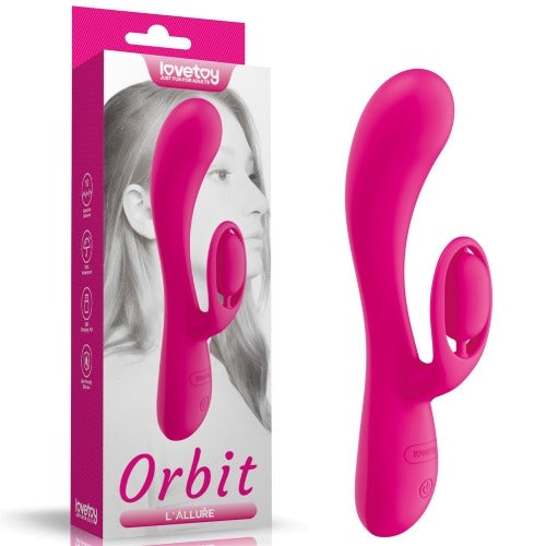 Lovetoy Orbit Rechargeable Rabbit Vibrator - Rabbit Vibrator - Australia - Sexy Devil
