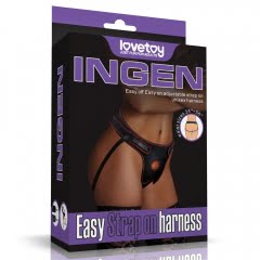 Lovetoy Ingen Easy Strap On Harness -Black