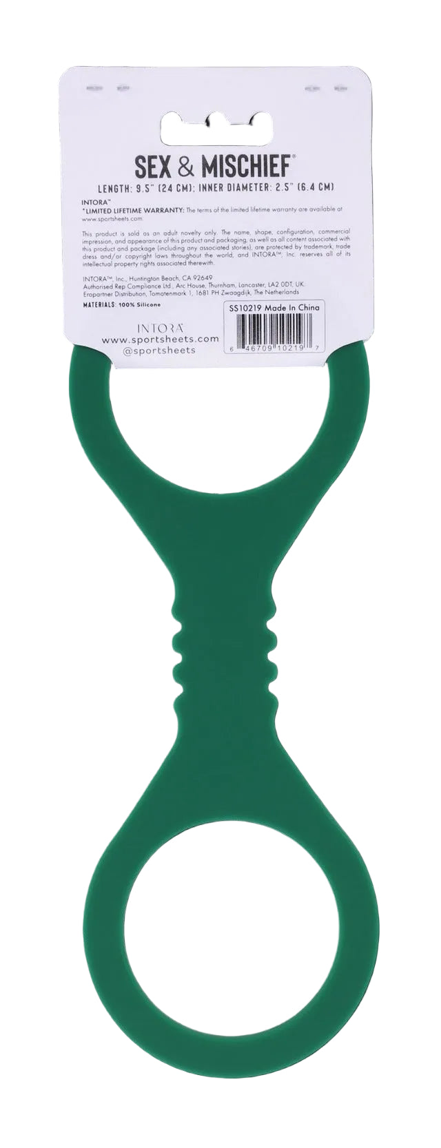 Sportsheets Sex & Mischief Indica Small Silicone Cuffs - Handcuffs - Australia - Sexy Devil