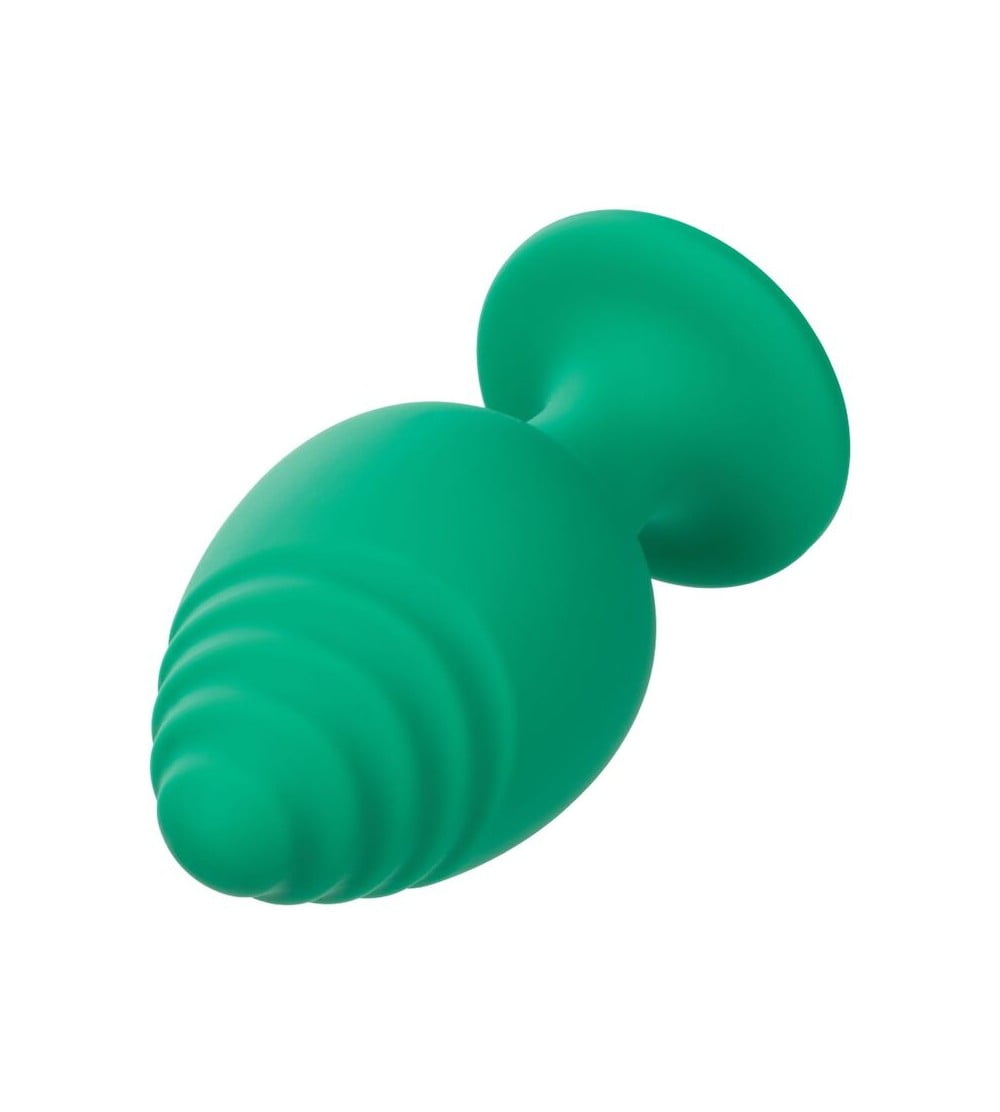 CalExotics Cheeky 2pc Textured Butt Plugs - Green