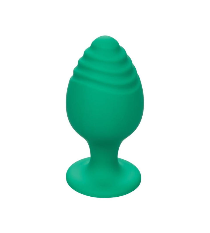 CalExotics Cheeky 2pc Textured Butt Plugs - Green