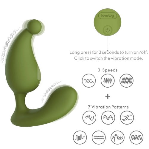 Lovetoy Apex Vibrating Anal Plug