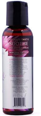 Intimate Earth Soothe Anti-Bacterial Anal Glide with Guava Bark Extract 60ml