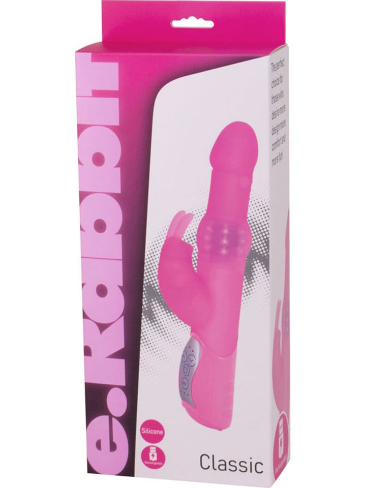 Seven Creations e.Rabbit Classic Rechargeable Rabbit Vibe - Pink