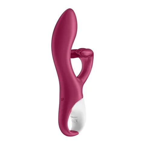 Satisfyer Embrace Me Rabbit Vibrator - Berry