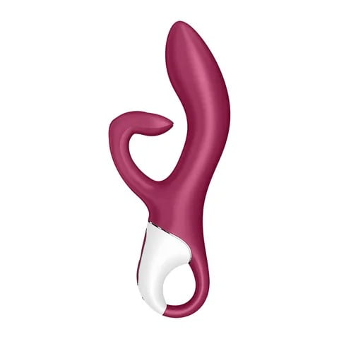 Satisfyer Embrace Me Rabbit Vibrator - Berry