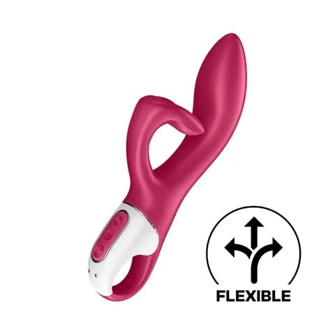 Satisfyer Embrace Me Rabbit Vibrator - Berry