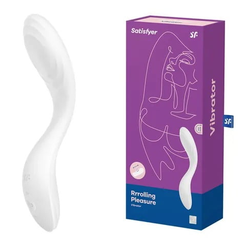 Satisfyer Rrrolling Pleasure G-spot Vibrator - White