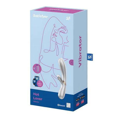 Satisfyer Hot Lover Rabbit Vibrator with App Control