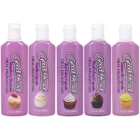 GoodHead Oral Delight Gel 5pk - Cupcakes