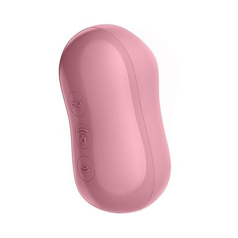 Satisfyer Cotton Candy Clitoral Stimulator - Light Pink