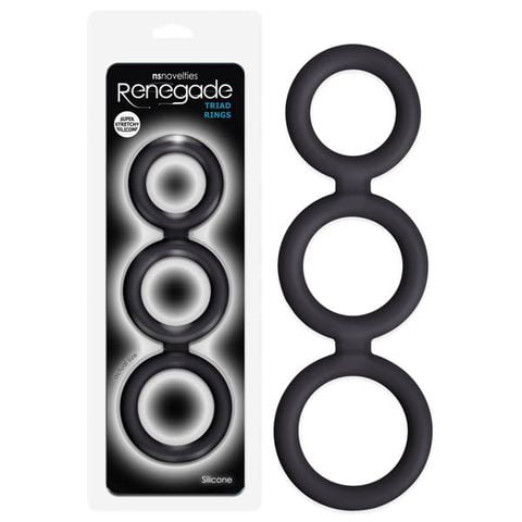 Renegade Triad Cock & Balls Rings