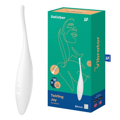 Satisfyer Twirling Joy Tip Stimulator with App Control