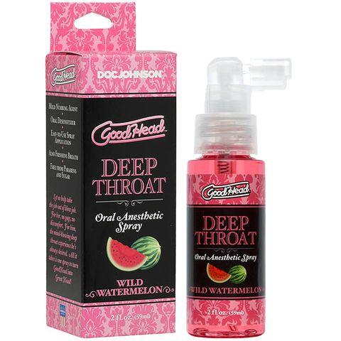 GoodHead Deep Throat Oral Anesthetic Spray 59ml - Watermelon - - Australia - Sexy Devil
