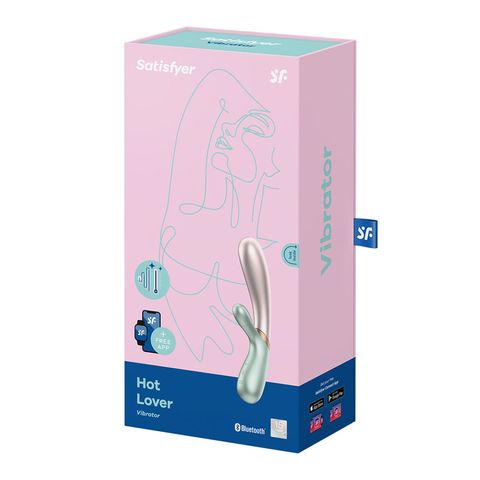 Satisfyer Hot Lover Rabbit Vibrator with App Control