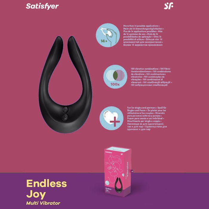Satisfyer Endless Joy Multi Couples Vibrator - - Melbourne - Australia