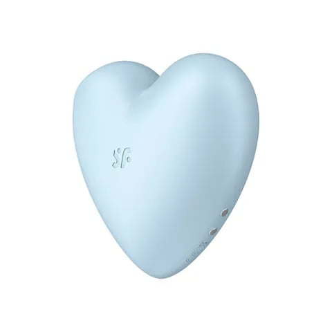 Satisfyer Cutie Heart Clitoral Stimulator - Blue