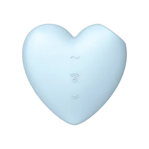 Satisfyer Cutie Heart Clitoral Stimulator - Blue