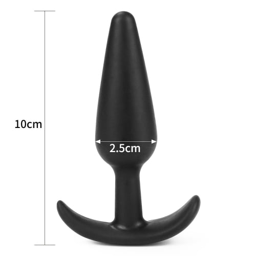 Lovetoy 4" Silicone Classic Anal Plug - Small