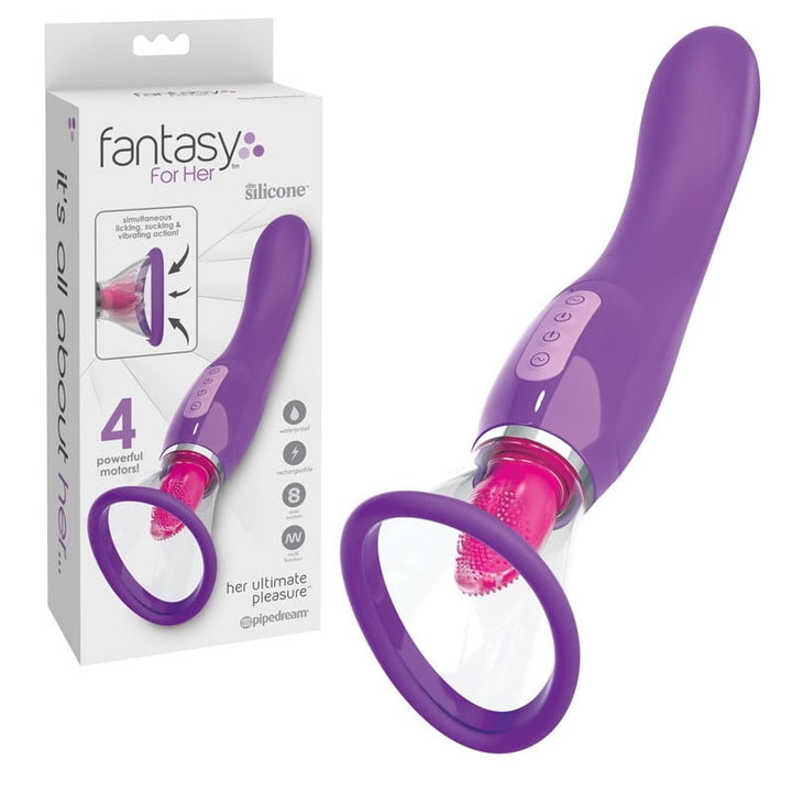 Fantasy For Her - Her Ultimate Pleasure Sucking & Flicking Clitoral Stimulator