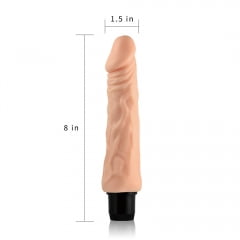 Lovetoy 8'' Xtreme Real Realistic Dildo Vibrator