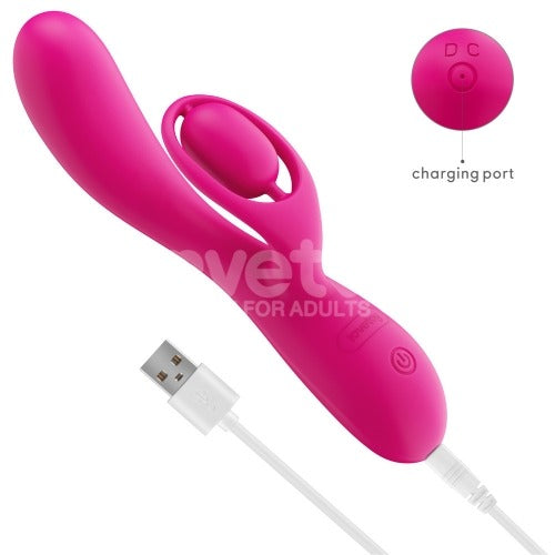 Lovetoy Orbit Rechargeable Rabbit Vibrator - Rabbit Vibrator - Australia - Sexy Devil