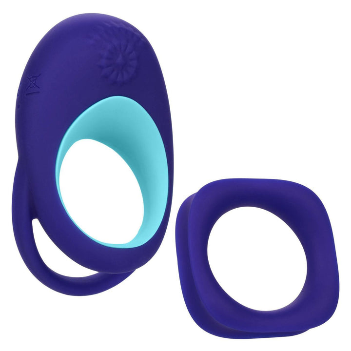 CalExotics Link Up Alpha Rechargeable Vibrating Cock Ring
