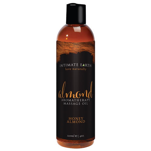 Intimate Earth Almond Aromatherapy Massage Oil 120ml-10345