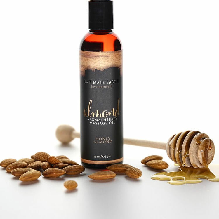 Intimate Earth Almond Aromatherapy Massage Oil 120ml-0