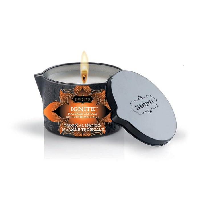 KamaSutra Ignite Massage Candle - Sweet Almond