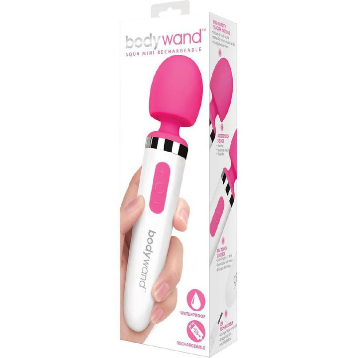 Bodywand Aqua Mini Rechargeable Massager - Pink – Clitoral Stimulator