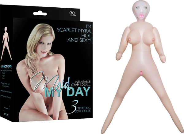 NMC Maid My Day Inflatable Love Doll – Scarlet Myra