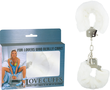 NMC Fluffy Love Cuffs - White