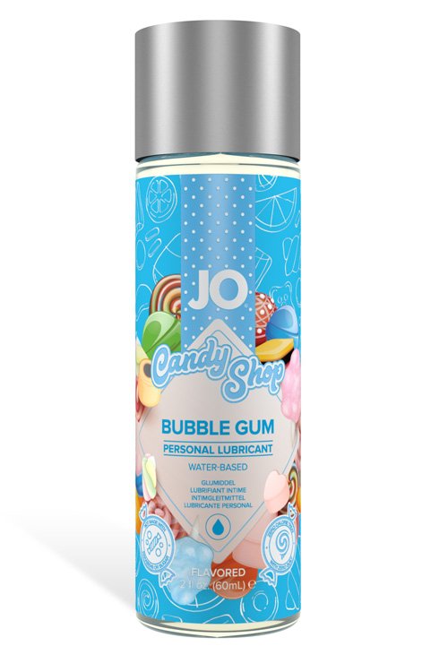 Jo Candy Shop Flavoured Waterbased Lubricant 60ml - Bubble Gum