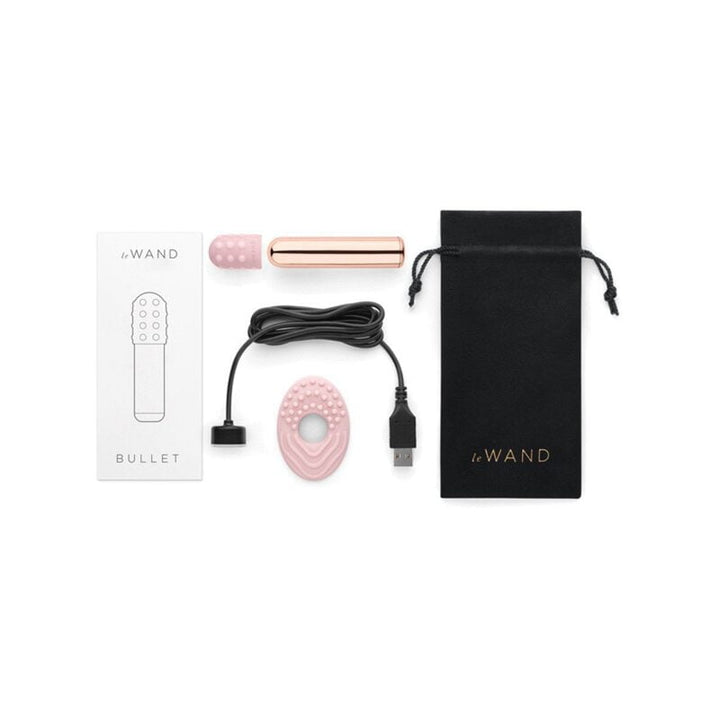 Le Wand Chrome Bullet Vibrator Rose Gold