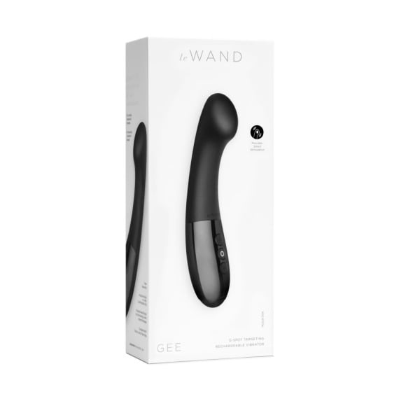 Le Wand Gee G-Spot Targeting Rechargeable Vibrator - Black