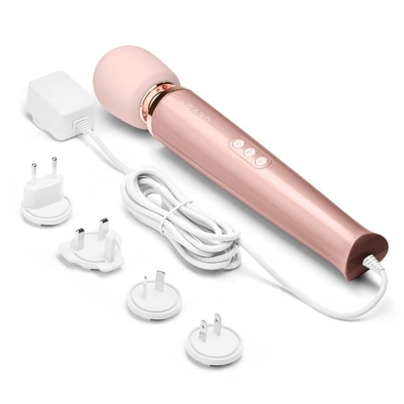 Le Wand Powerful Plug-In Vibrating Massager - Rose Gold