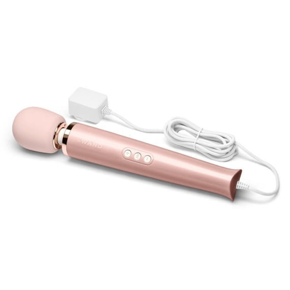 Le Wand Powerful Plug-In Vibrating Massager - Rose Gold